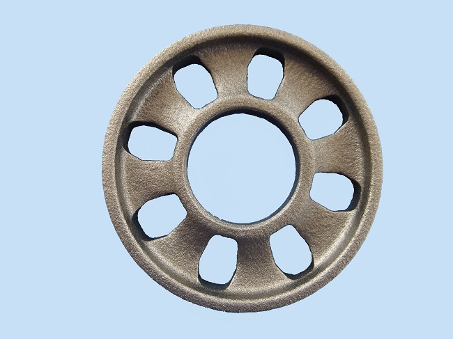 cast steel wheel
